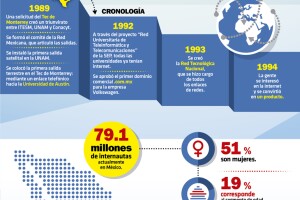 Infografía del Internet