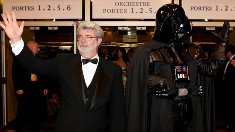 georges luchas y darth vader