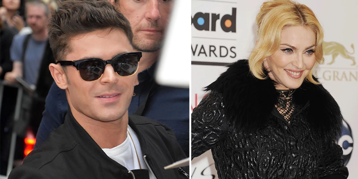 Zac Efron y Madonna