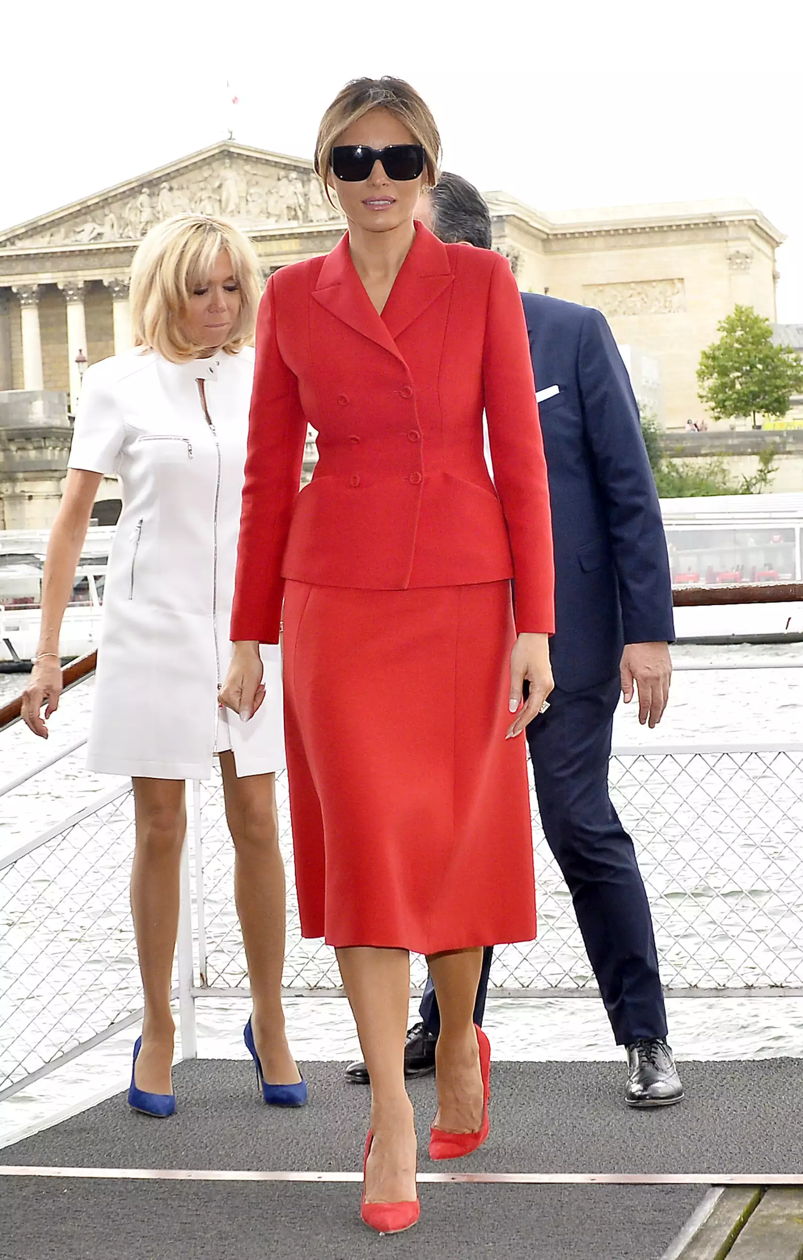 US First Lady Melania Trump On Official Visit In Paris : Day One