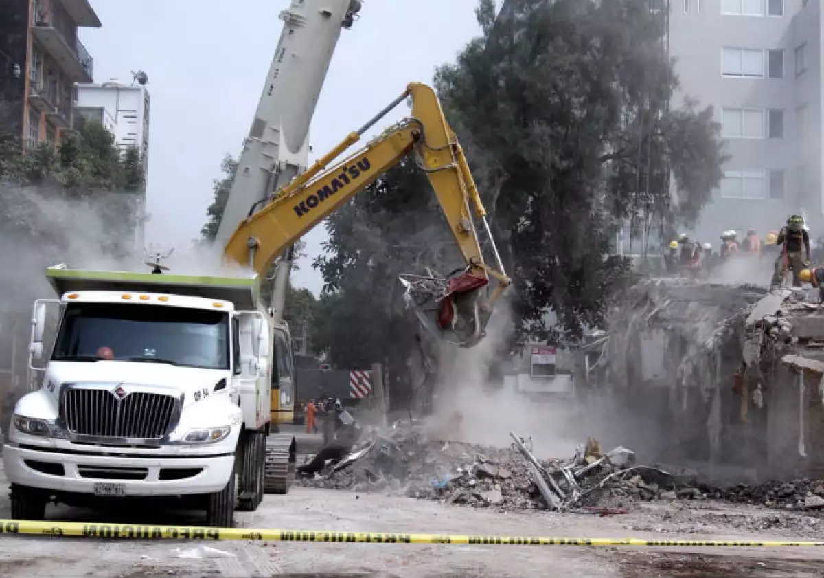 CDMX zona afectada por el sismo