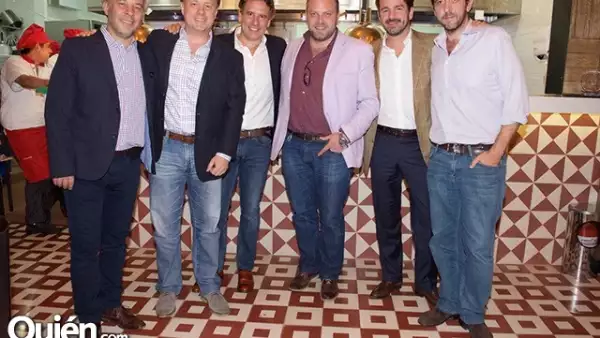 Marco McCluskey,Felipe Williamson,Pedro Roca de Togares,Dilay González,Neal Tritton y Roger Enríquez.