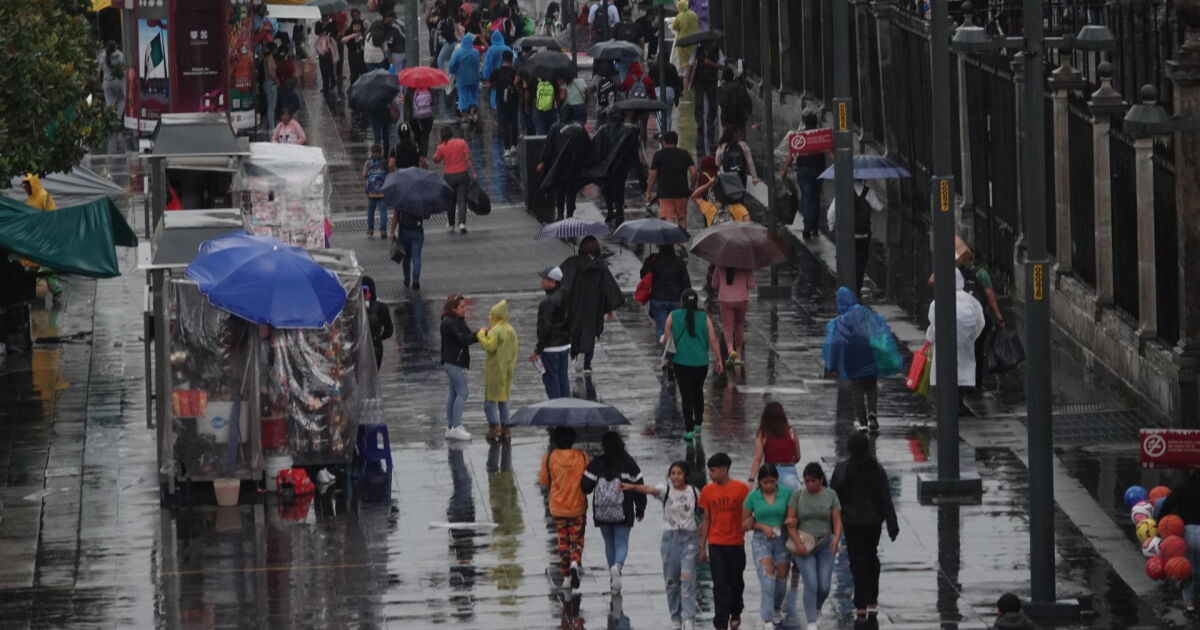 Activan Alerta Amarilla y Naranja por lluvia en CDMX este 15 de septiembre