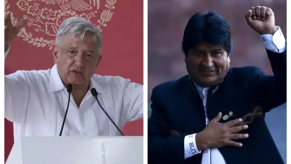 AMLO y Evo