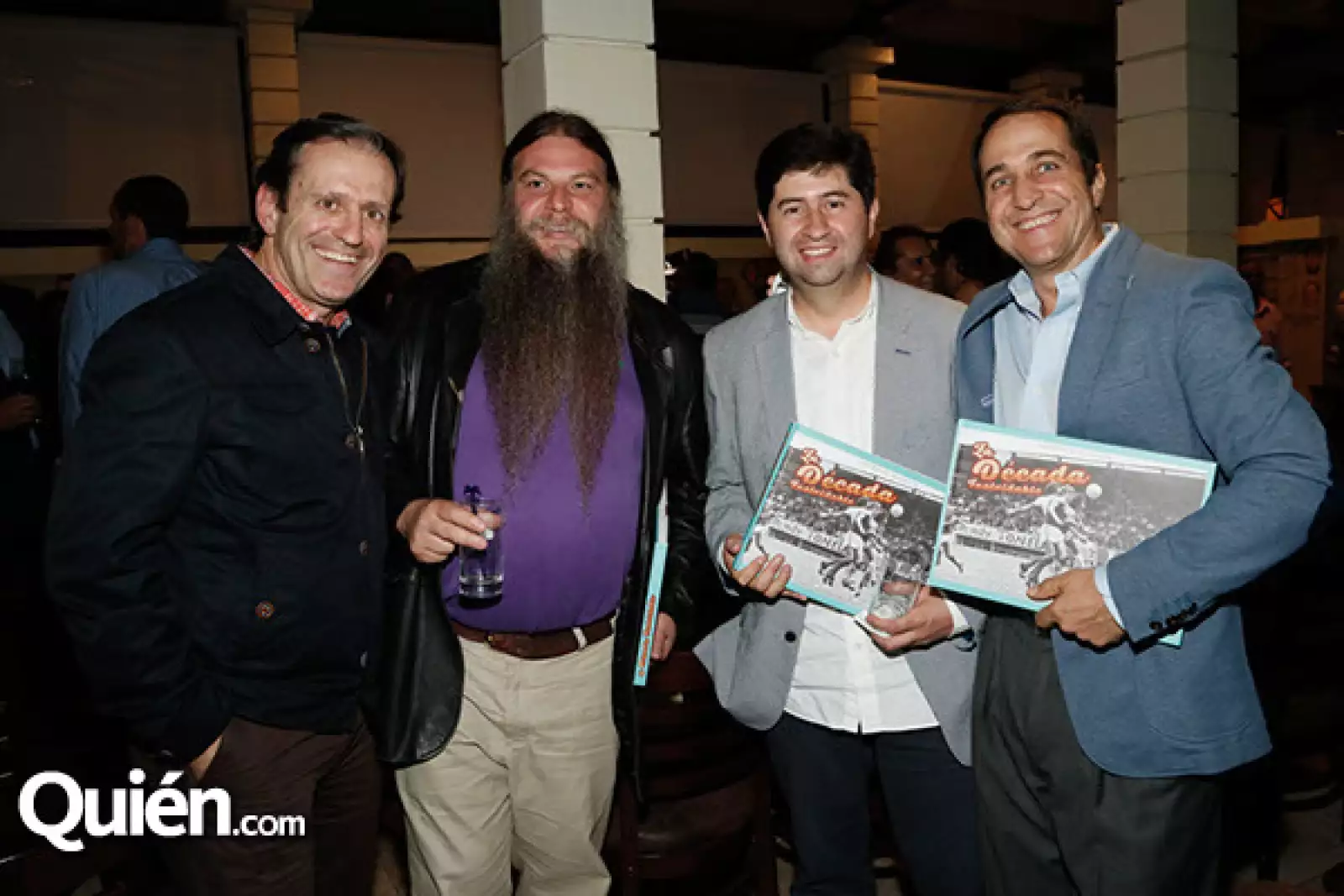 Carlos Amaya, Arturo Díaz, Pedro Cuadriello y Juan Ramon Blanes