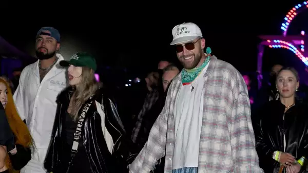 Taylor Swift y Travis Kelce en Coachella 2024