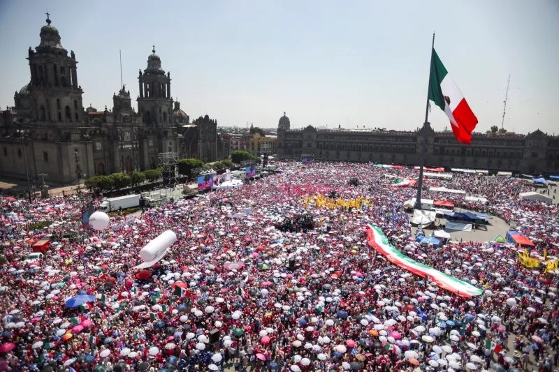 marea rosa marcha