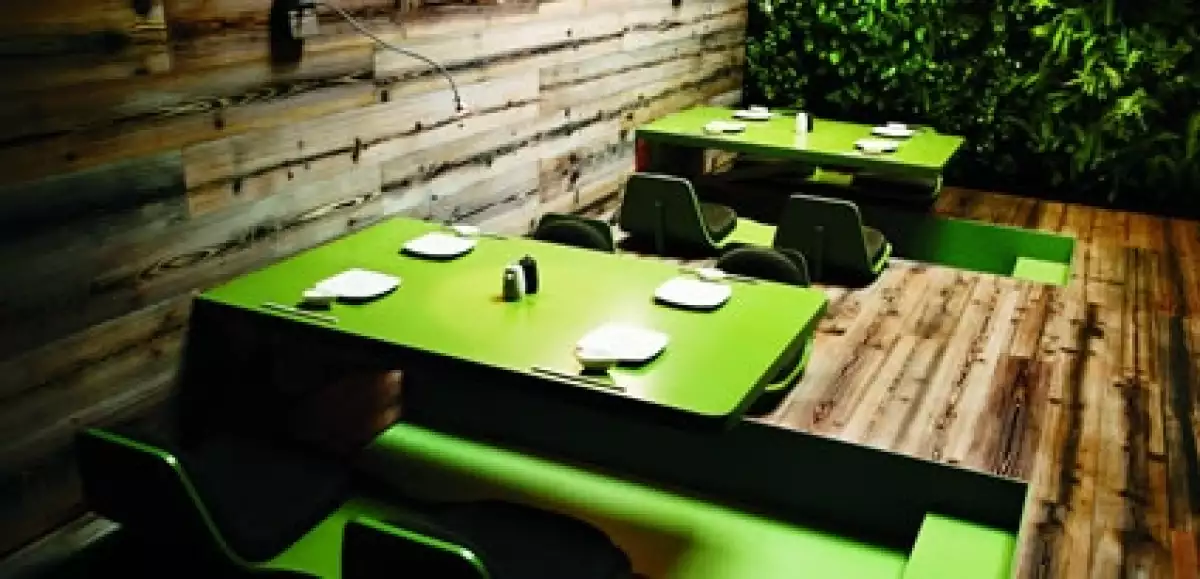 El tea room de Tori Tori es el más solicitado por los clientes. El interiorismo fue realizado en colaboración con Esrawe Studio.