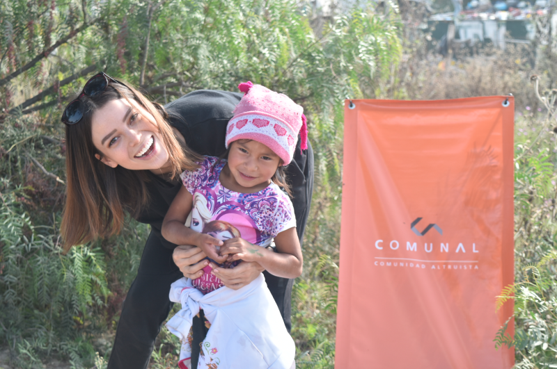 Lylo compartiendo con la comunidad