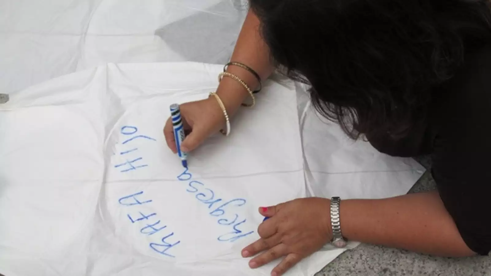 familiares, caso heaven, marcha