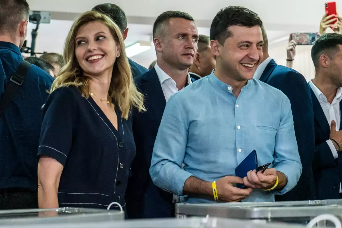 Volodymyr-Zelensky-Olena Zelenska