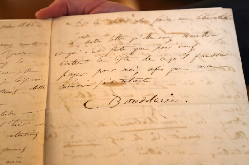 Carta de suicidio de Charles Baudelaire