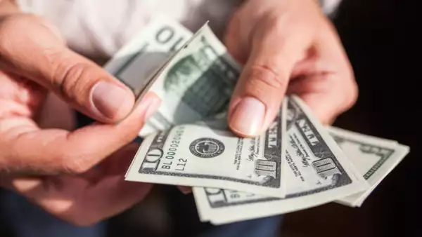 Usa dollars in hands