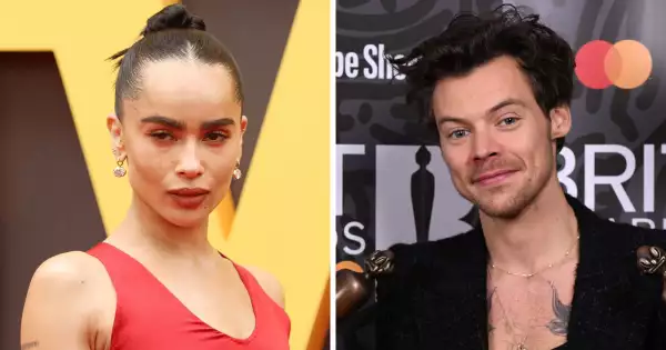 Zoë Kravitz y Harry Styles 