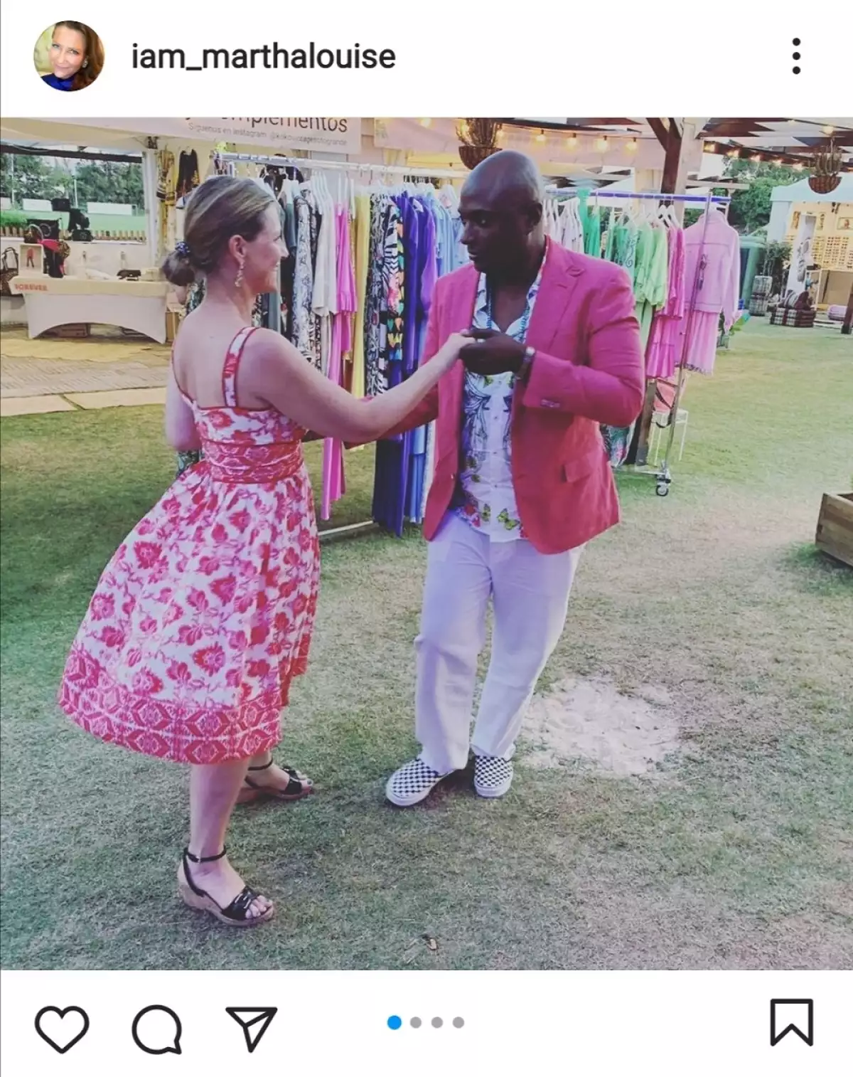 Marta Luisa de Noruega y Durek Verret