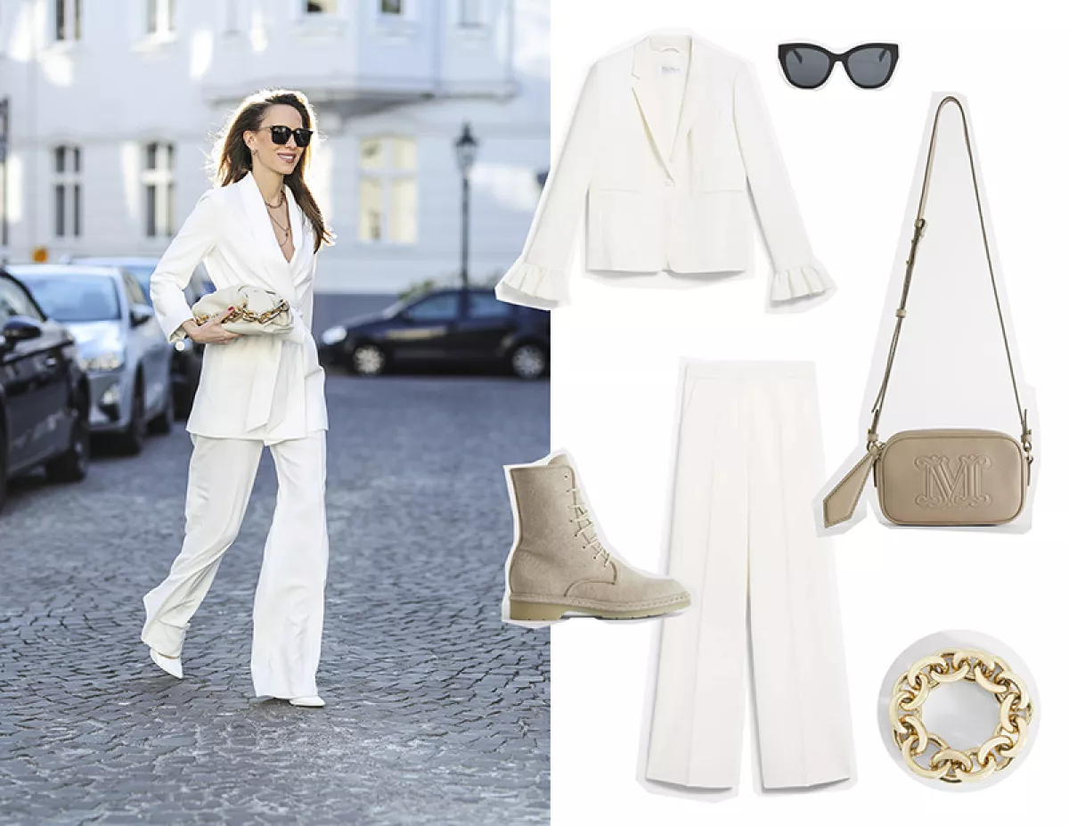 Foto: Getty Images. Ropa: Cortesía de Max Mara, disponible en boutiques. 