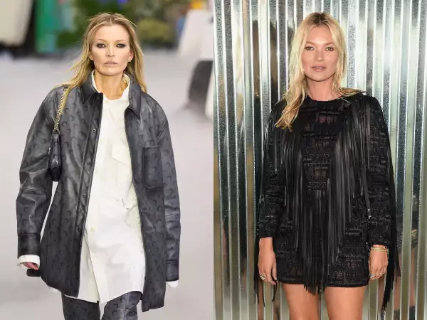 Denise Ohnona y Kate Moss