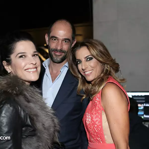 Juan Garibay,Martha Debayle y Nathaly Marcus