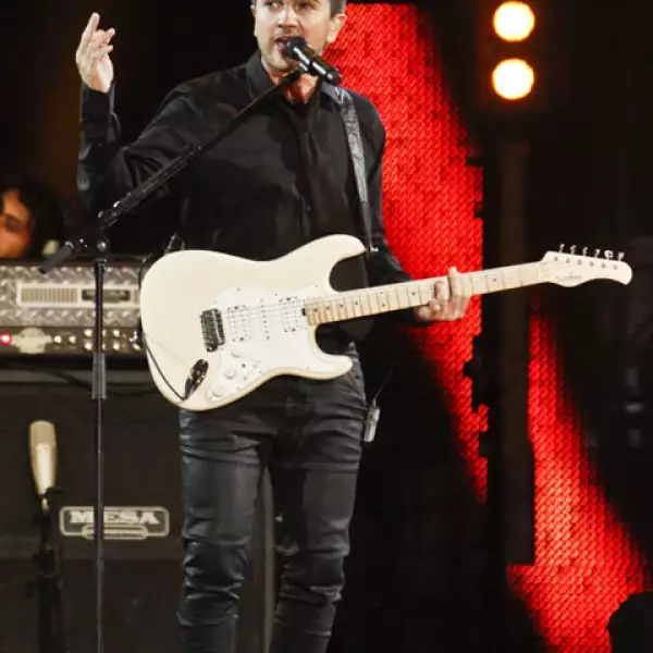 Juanes fue ovacionado por el público español.