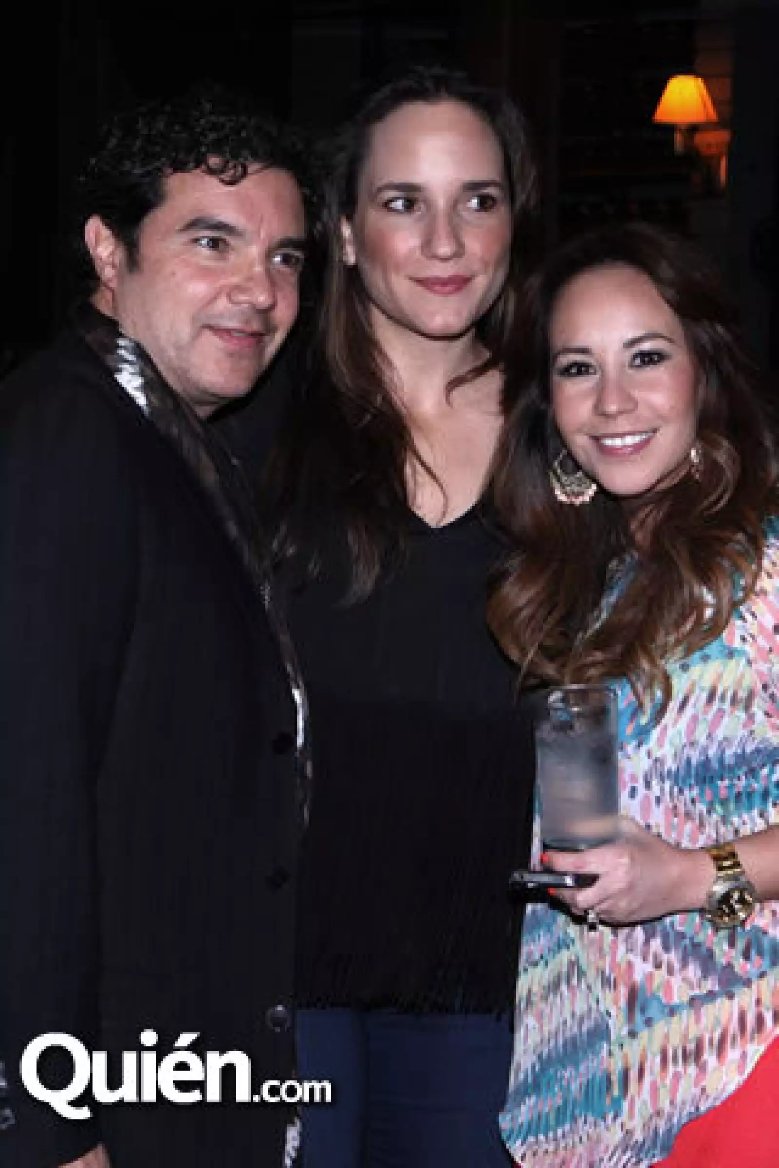 Pato Taladrid,Marcia Seeman y Lina Di