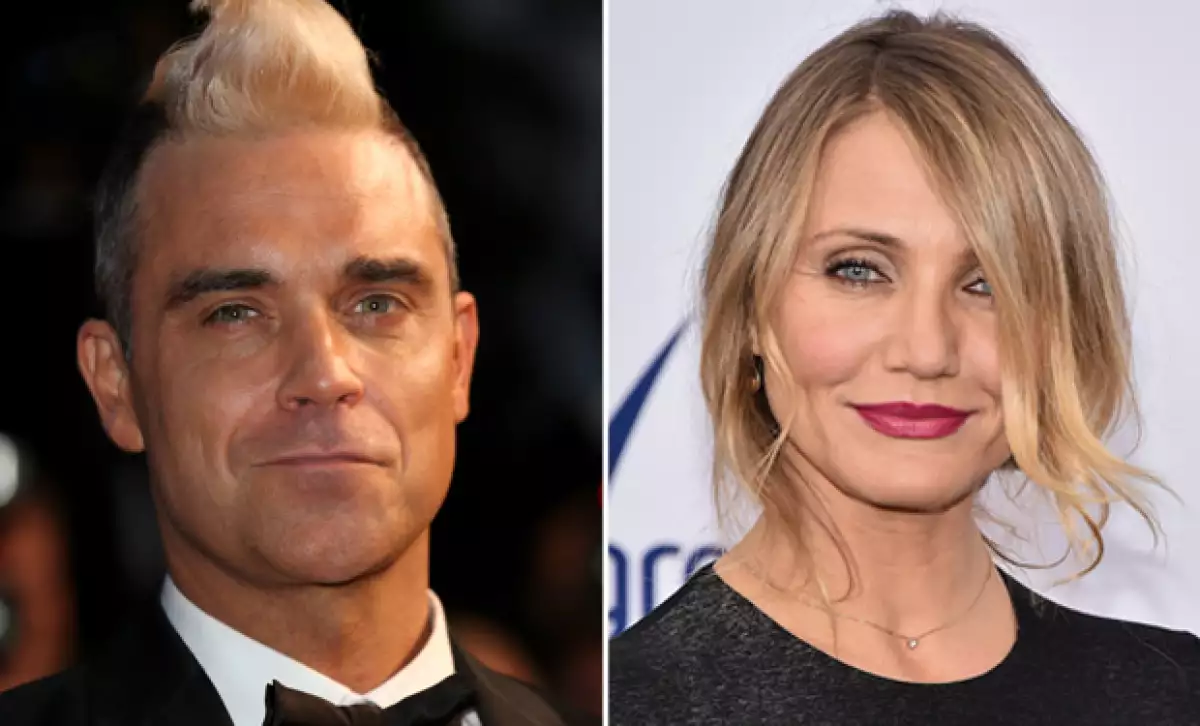 Robbie y Cameron tuvieron un esporádico romance.