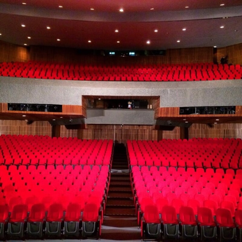 Ludwika compartió una foto del teatro.