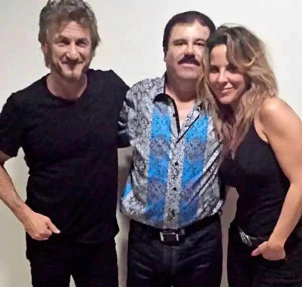 Sean Penn, El Chapo Guzmán y Kate del Castillo
