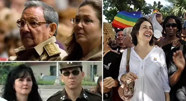 Izquierda arriba: Deborah Castro. Derecha: Mariela Castro. Izquierda abajo: Nilsa Castro.