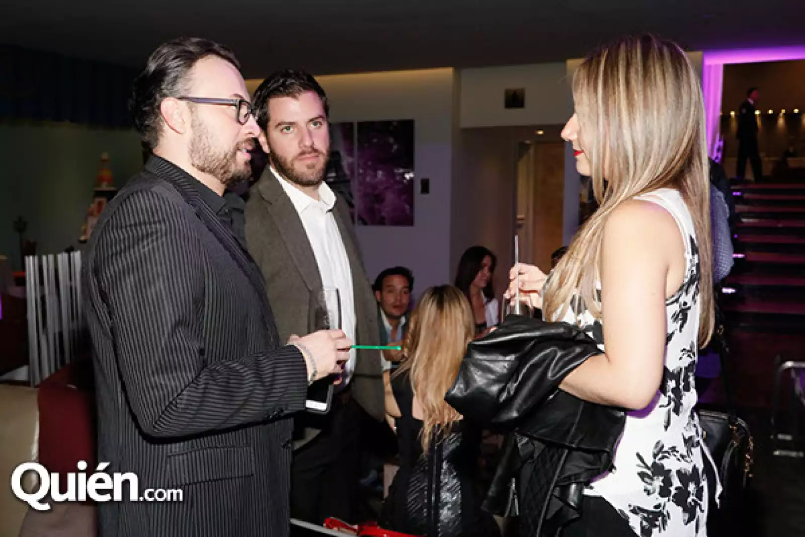 Alba Castro, Carlos Castro y Emmanuel Roman