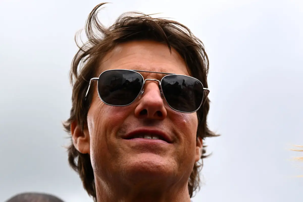 El actor Tom Cruise, quien hará una película en el espacio. 