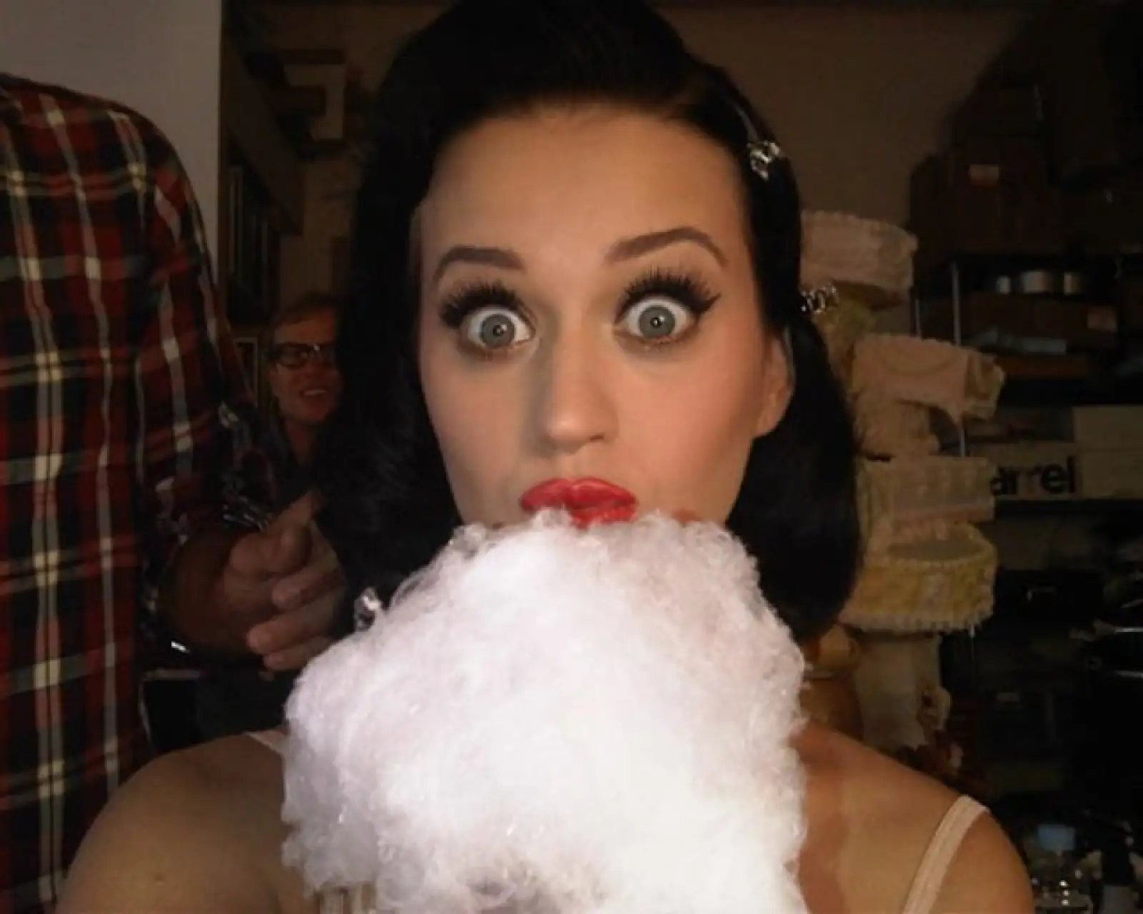 Katy Perry subió esta imagen para sus fans en Twitter.