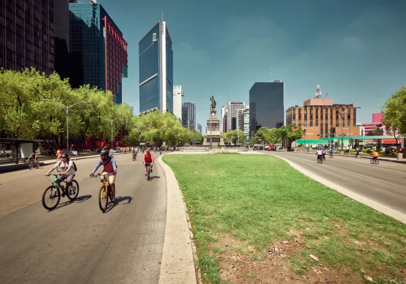 ciclovías en CDMX, infraestructura 