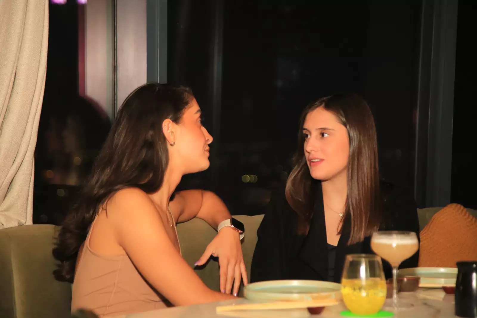 Pamela Girault  y Amparo Velasco