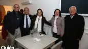 Abel Campos, Enrique Rubio, Elizabeth Sánchez, Marisa Rubio y Urbano Zamores