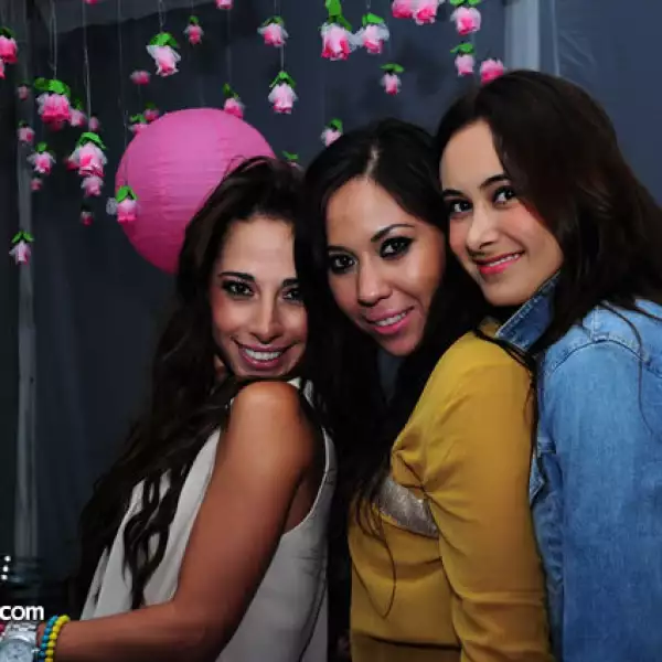 Daniela Reyes, Paulina Tapia y Ady Oroz