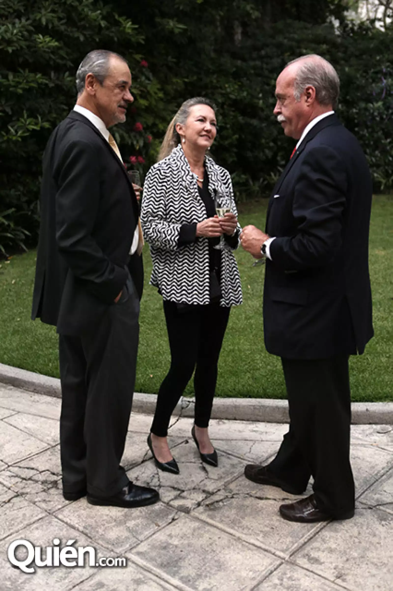 Franz Teuscher, Anita Hesketh y Gilles Vignac