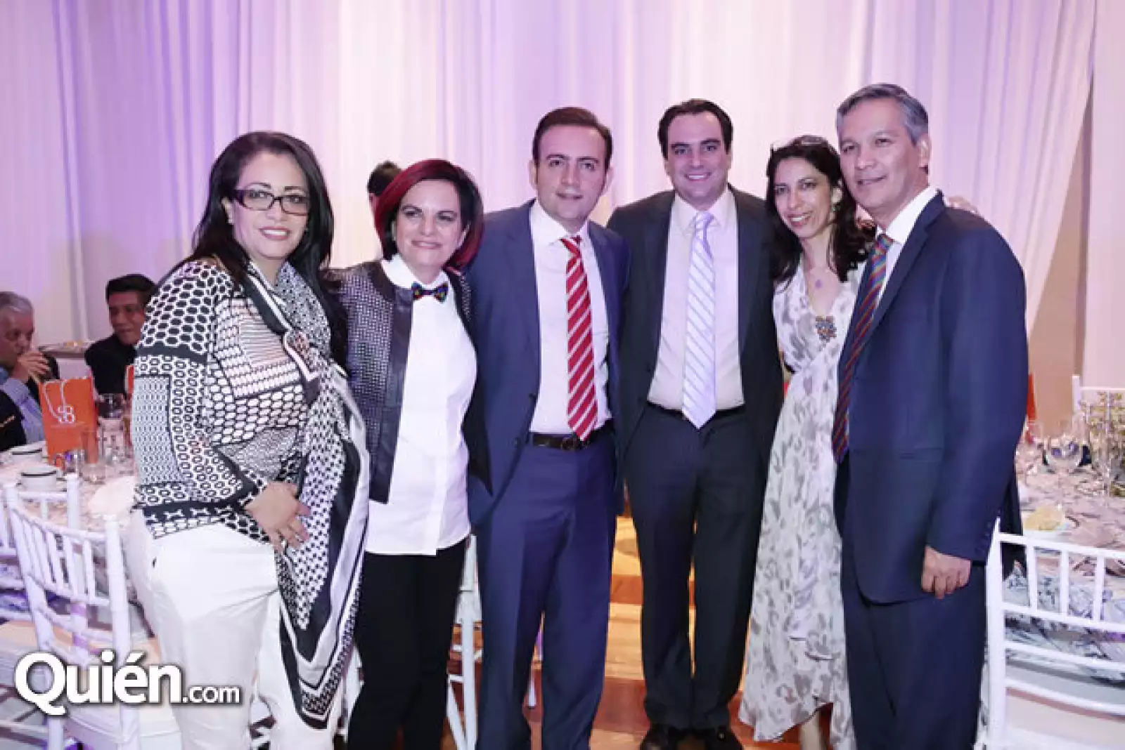 Hilda Tellez,.Delia González,Salomón Majul,Juan Miguel Hurtado,Adriana Perez y Ricardo Buccio