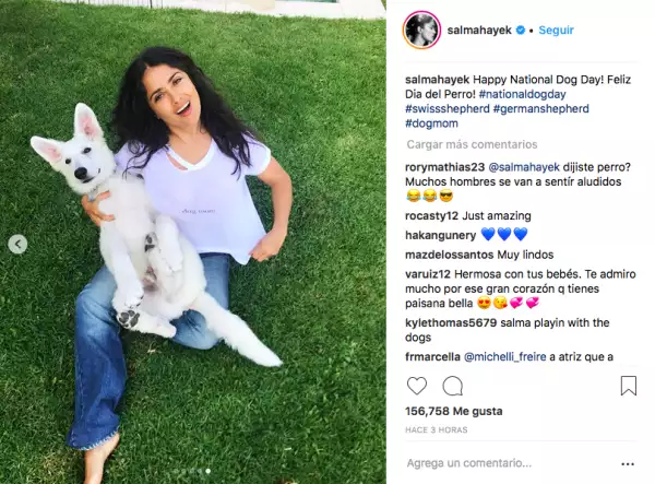 Instagram de Salma Hayek