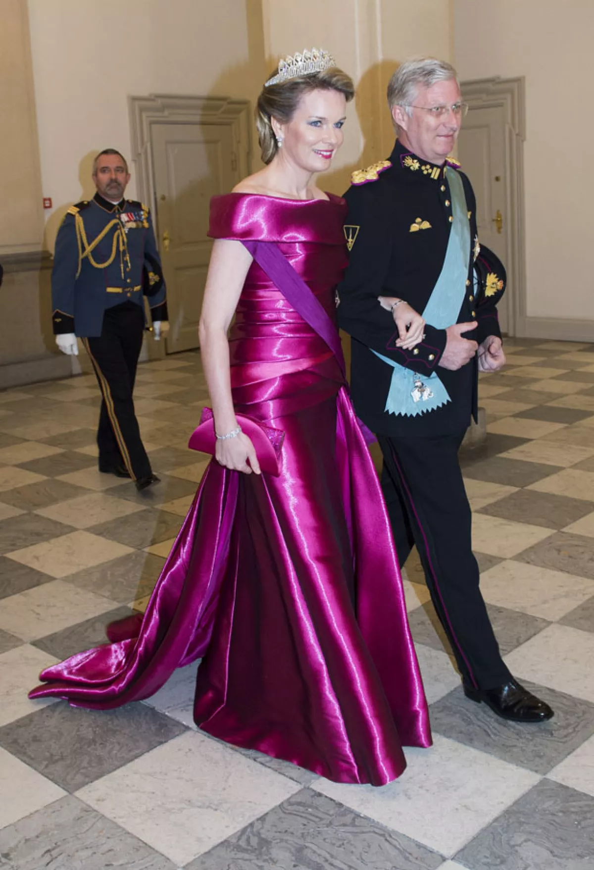 Matilde y Felipe de Bélgica.