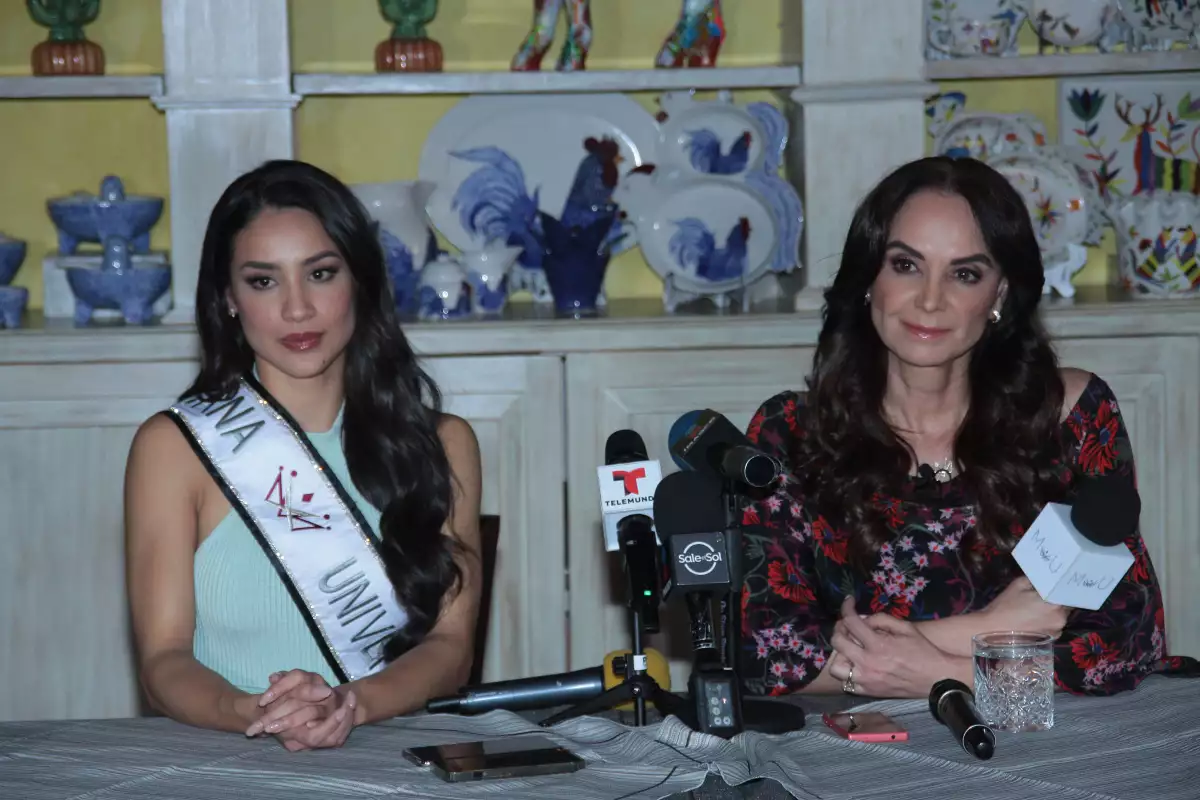 Irma Miranda y Lupita Jones