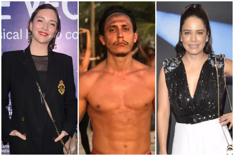 Regina Blandón, Jero Medina y Ana Claudia Talancón