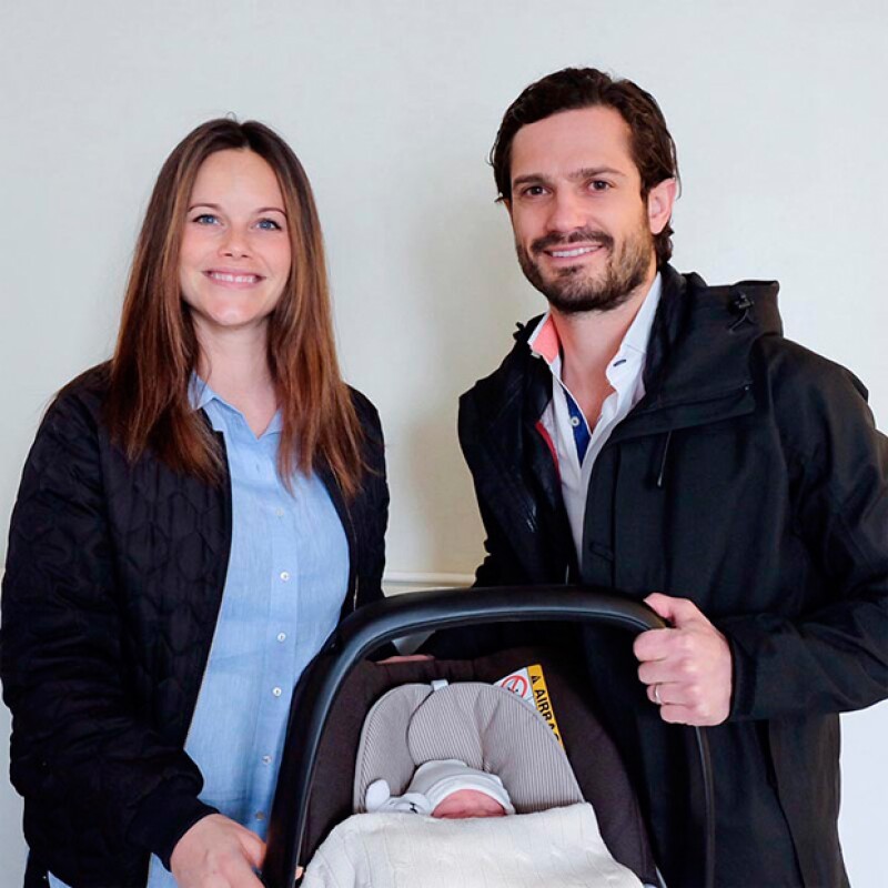 Esta es la primera foto del nuevo miembre de la Familia Real Sueca.