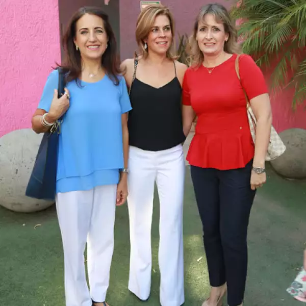Lila González,Elisa Tamayo y Rosel Gómez
