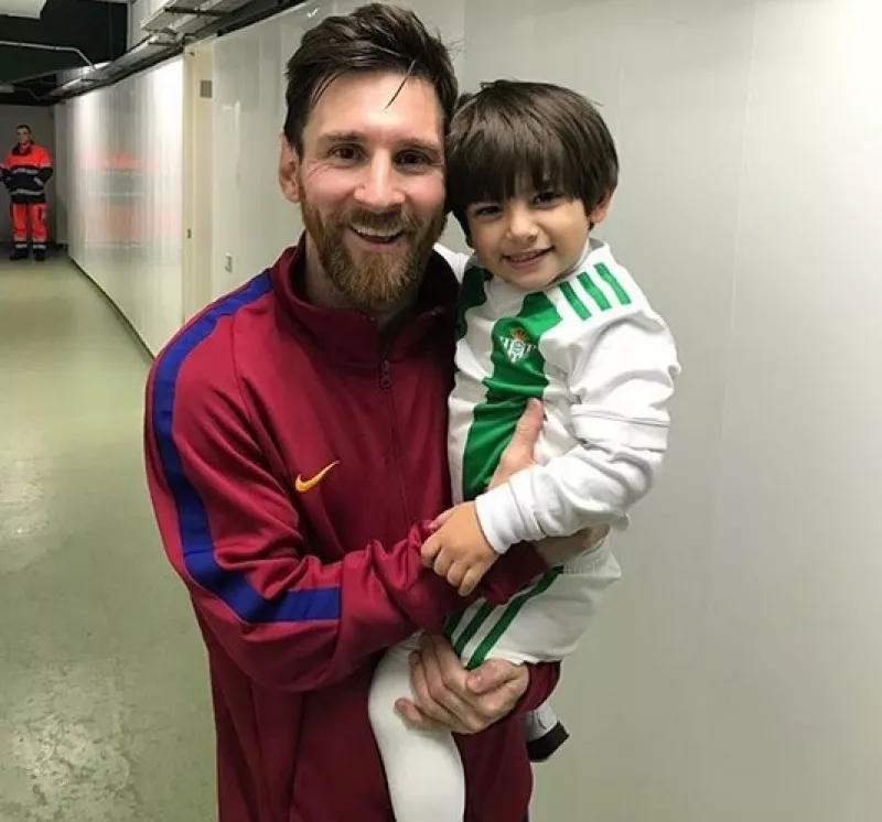 Messi, hijo guardado