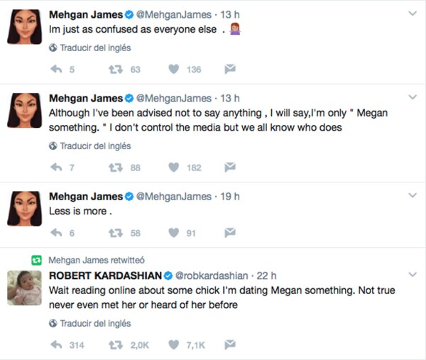Mehgan James, Rob Kardashian