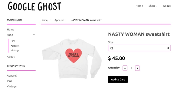 Sudadera Nasty Girl