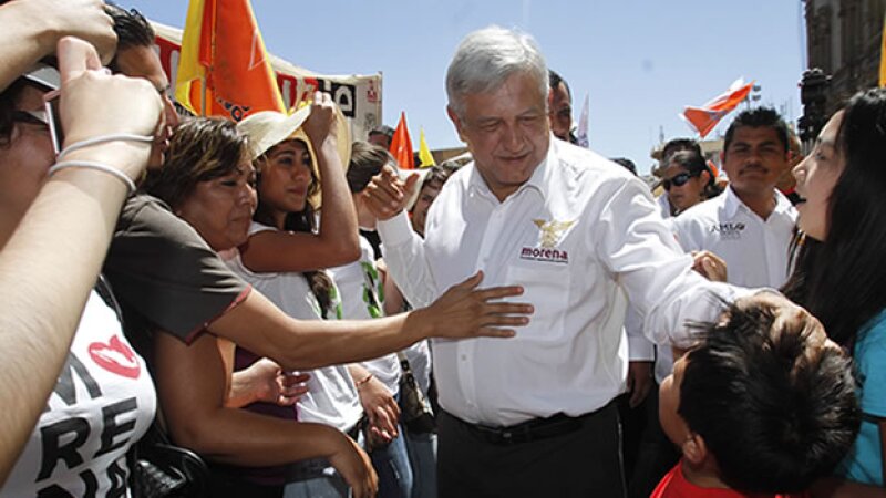 Andrés Manuel López Obrador hizo un mitin en Chihuahua