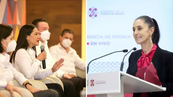 Alcaldes de oposición de la CDMX y Claudia Sheinbaum, jefa de gobierno 