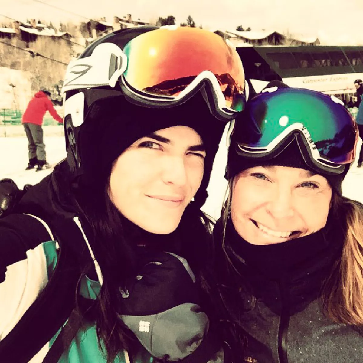 La guapa actriz publicó en su Instagram una serie de fotografías en las que muestra los bellos lugares de Deer Valley.