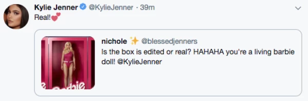 Kylie Jenner sorprende como Barbie